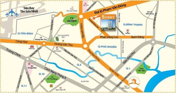Chung cư Sunny Plaza địa chỉ chính xác ở đâu? Tiềm năng từ vị trí 