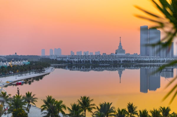 Vin Uni trở thành hình ảnh "biểu tượng" cho đô thị Ocean Park. Ảnh: Vinhomes