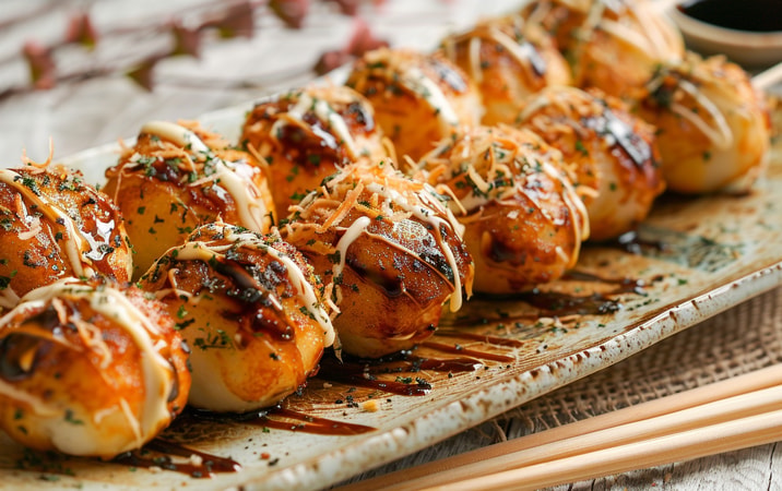 Takoyaki là gì? Công thức làm bánh bạch tuộc chuẩn Nhật