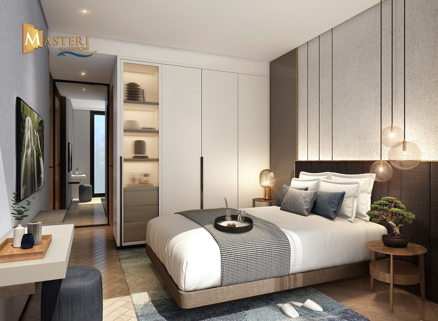 So sánh căn hộ 2 phòng ngủ tại Masteri Waterfront và Vinhomes Ocean Park