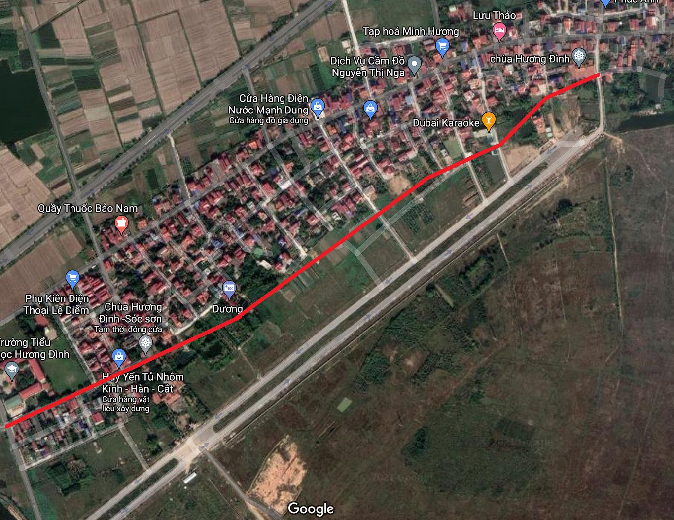 Cập nhật giá bán nhà đất tại xã Mai Đình, huyện Sóc Sơn