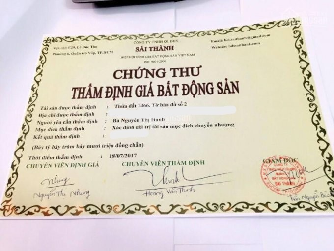 thoi-gian-co-hieu-luc-cua-chung-thu-tham-dinh-gia-nha-dat-la-bao-lau