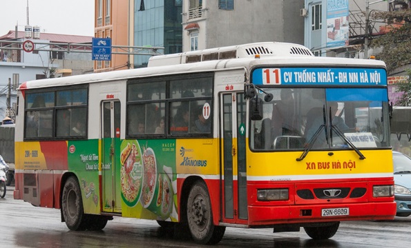 Tuyến xe bus số 11. Ảnh: Buýt Buýt