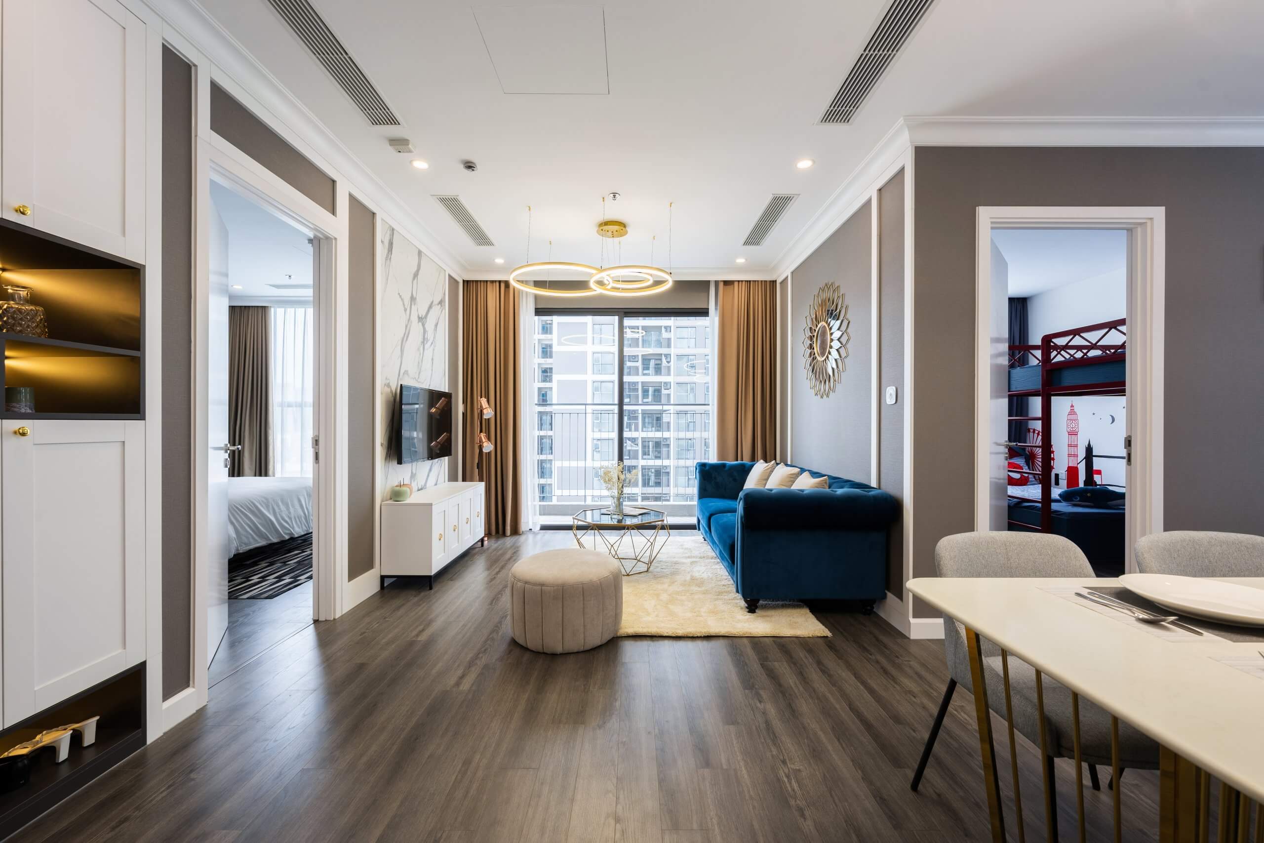 Căn hộ 2PN phân khu Zenpark. Nguồn: Vinhomes