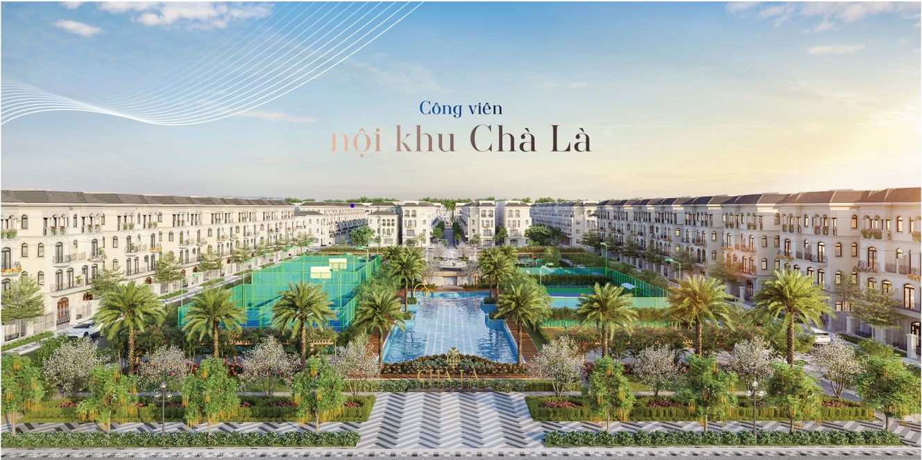 Công viên nội khu Chà Là Vinhomes Ocean Park 2.