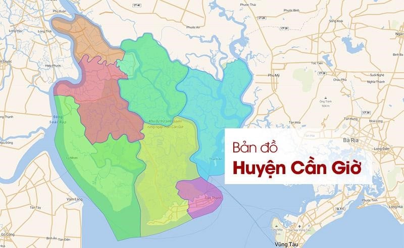 Tổng quan bản đồ quy hoạch huyện Cần Giờ TP. HCM mới nhất