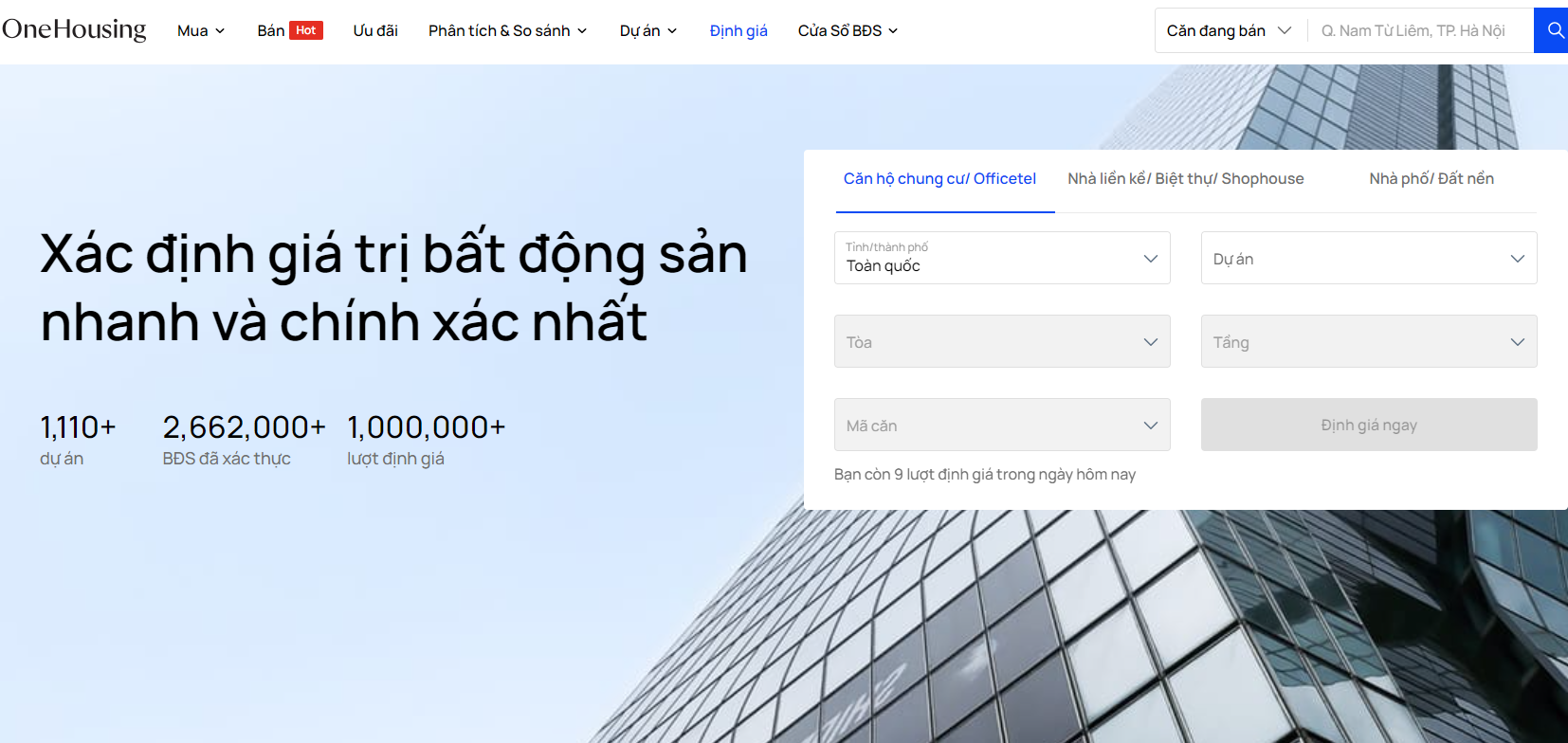 tinh-nang-dinh-gia-online-qua-onehousing-co-the-xac-dinh-gia-tri-cua-nhung-du-an-chung-cu-nao