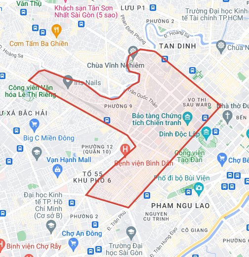 Bản đồ Quận 3 - Google My Maps