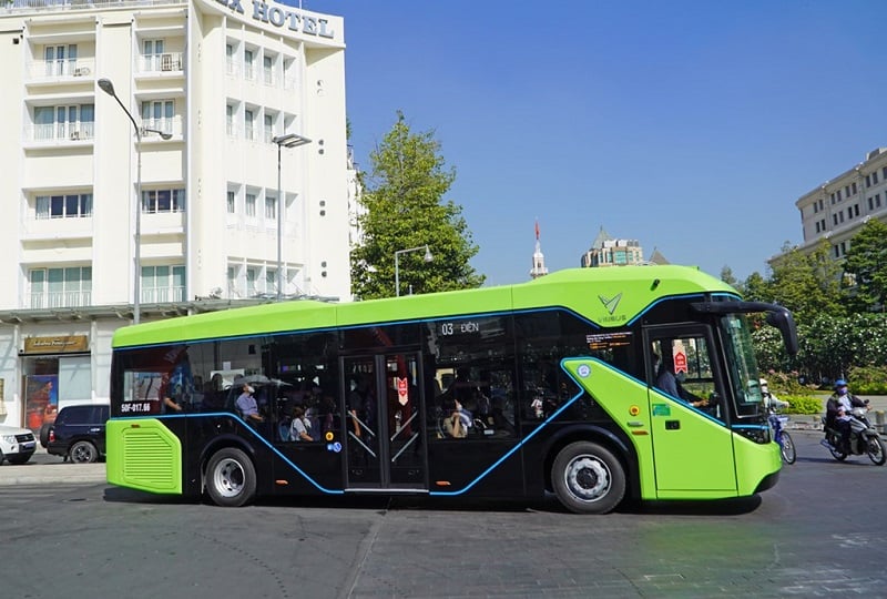 luu y khi di chuyen bus E03 Vinhomes Ocean Park