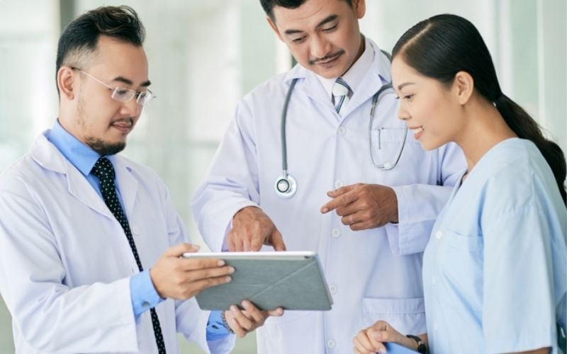 POS giúp viện dưỡng lão quản lý toàn diện và đồng bộ (Ảnh: Trường Cao đẳng Y dược Tuệ Tĩnh)