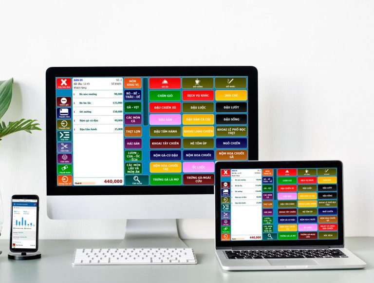 Hệ thống POS giúp quản lý đặt phòng và thanh toán tự động, giảm sai sót thủ công