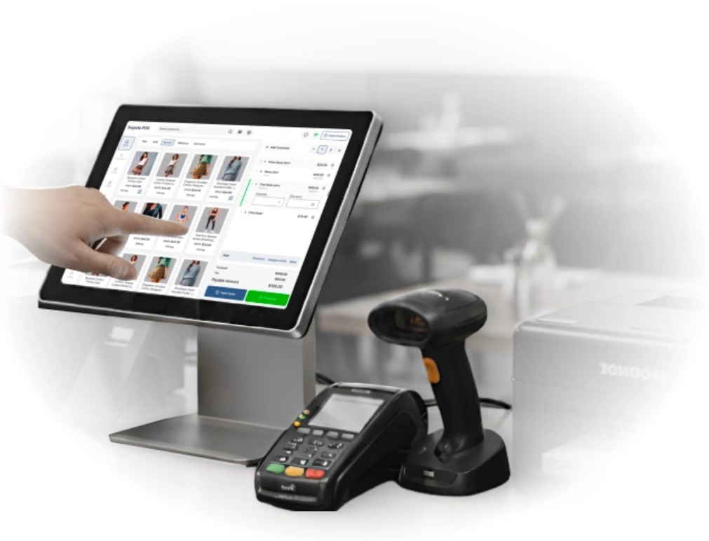 POS tích hợp phần cứng và phần mềm, giúp bán hàng trực tuyến và offline thống nhất