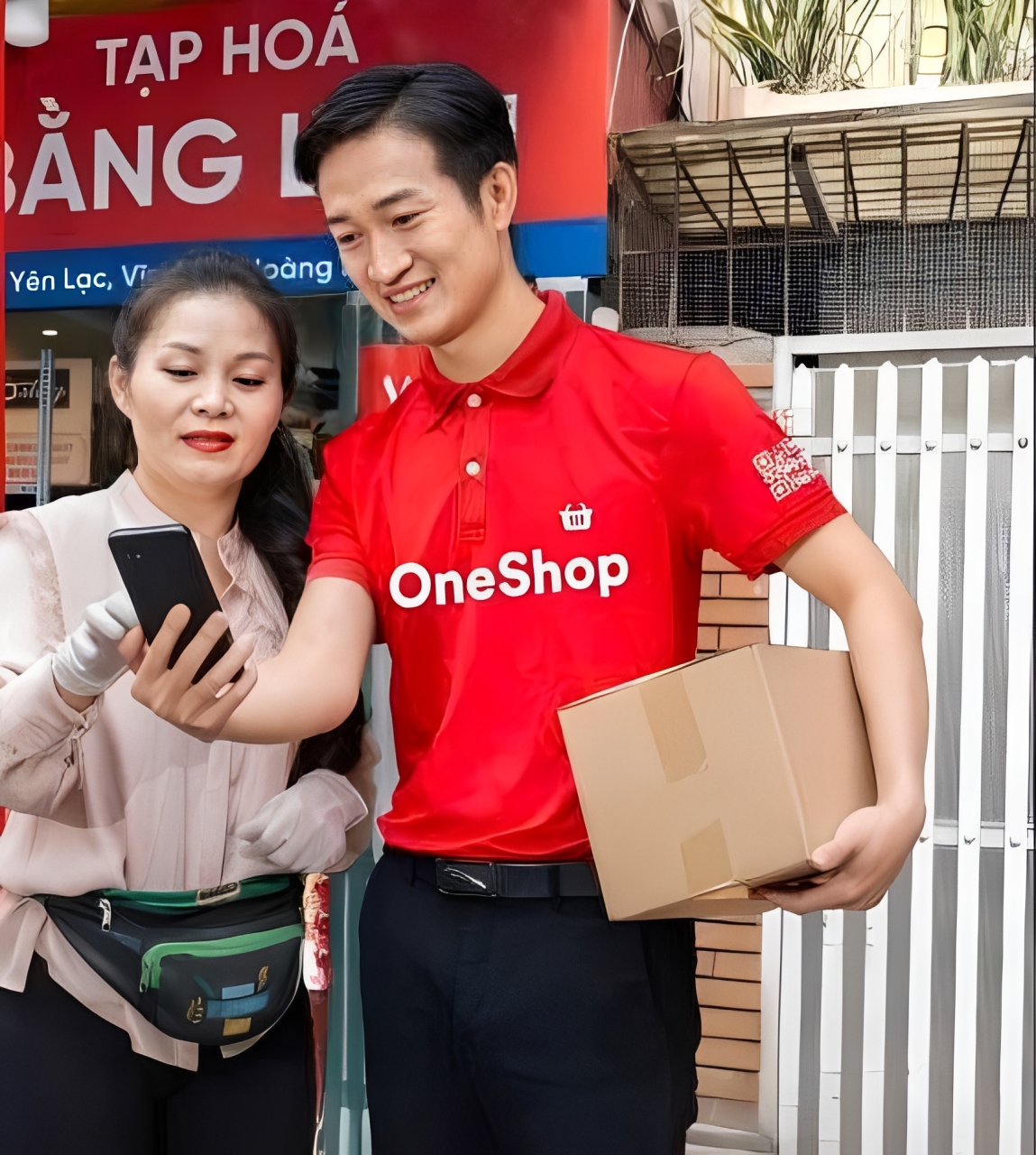 Dịch vụ của OneShop chăm sóc chất lượng đến tay khách hàng cuối
