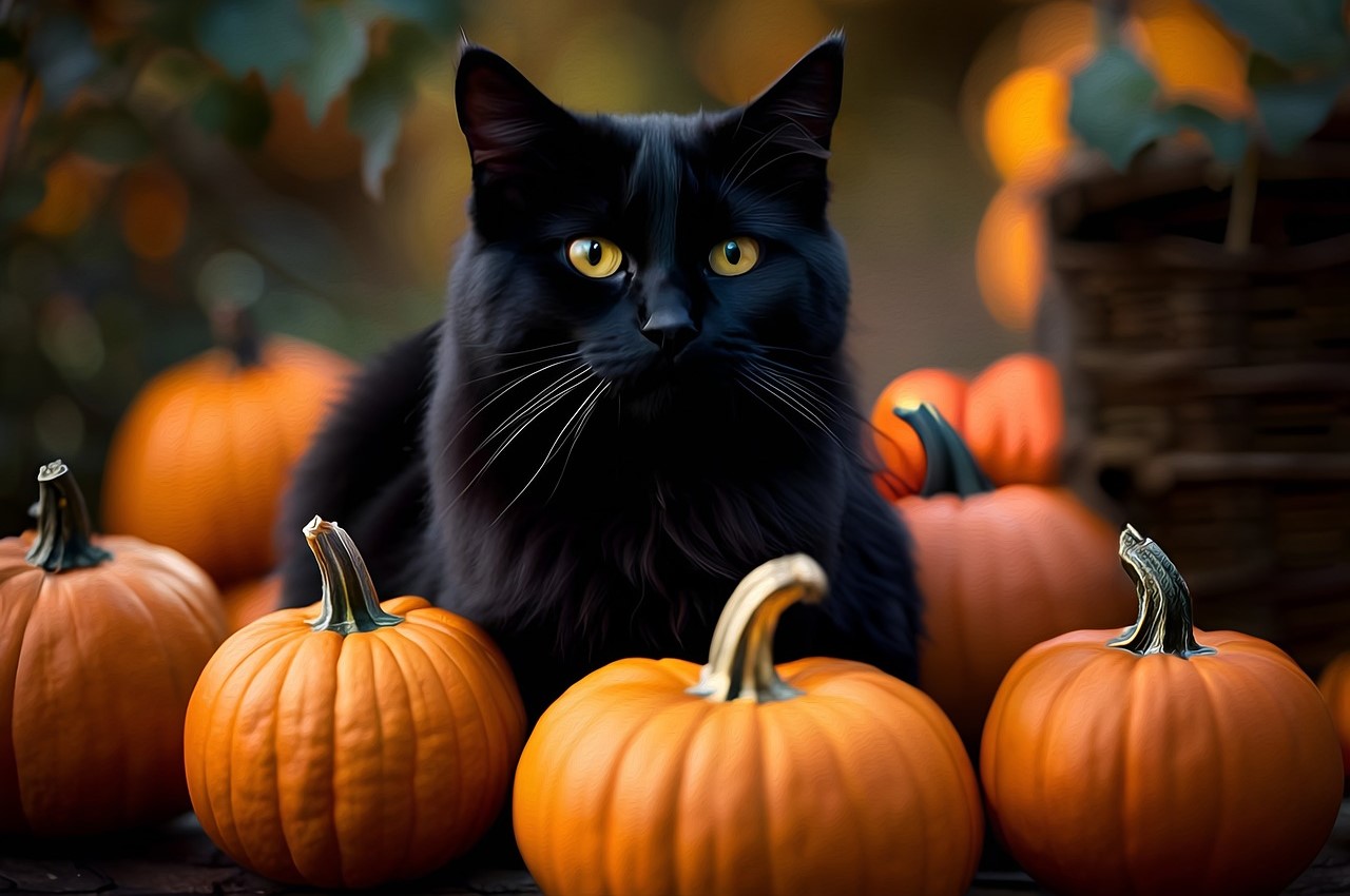 Tìm hiểu vì sao mèo đen được xem là linh vật của Halloween?