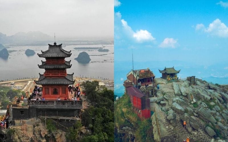 Chùa Hương hoặc Yên Tử là điểm đến linh thiêng đầu năm mới