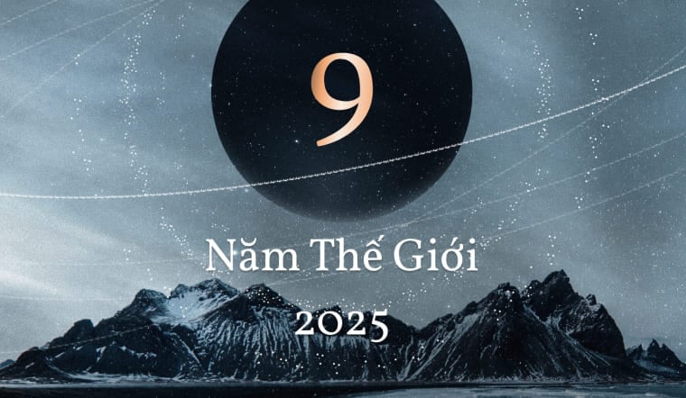 Năm số 9 đại diện cho sự kết thúc, hoàn thiện một chu kỳ