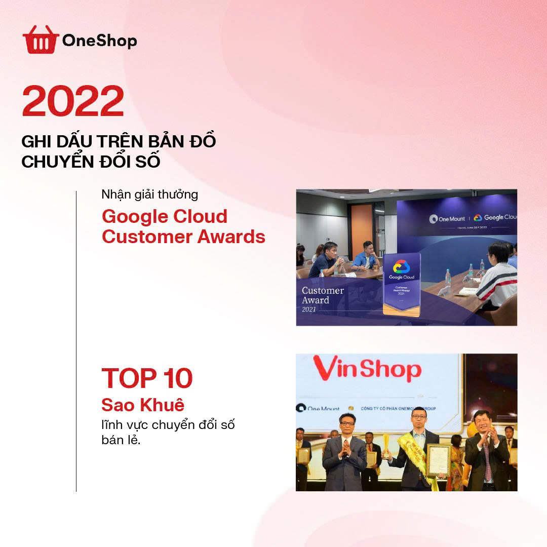 Từ VinShop đến OneShop - Hành trình không ngừng đồng hành cùng chủ tiệm Việt