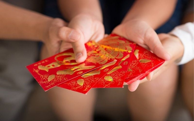 Lì xì là biểu tượng của lời chúc may mắn, thịnh vượng đầu năm