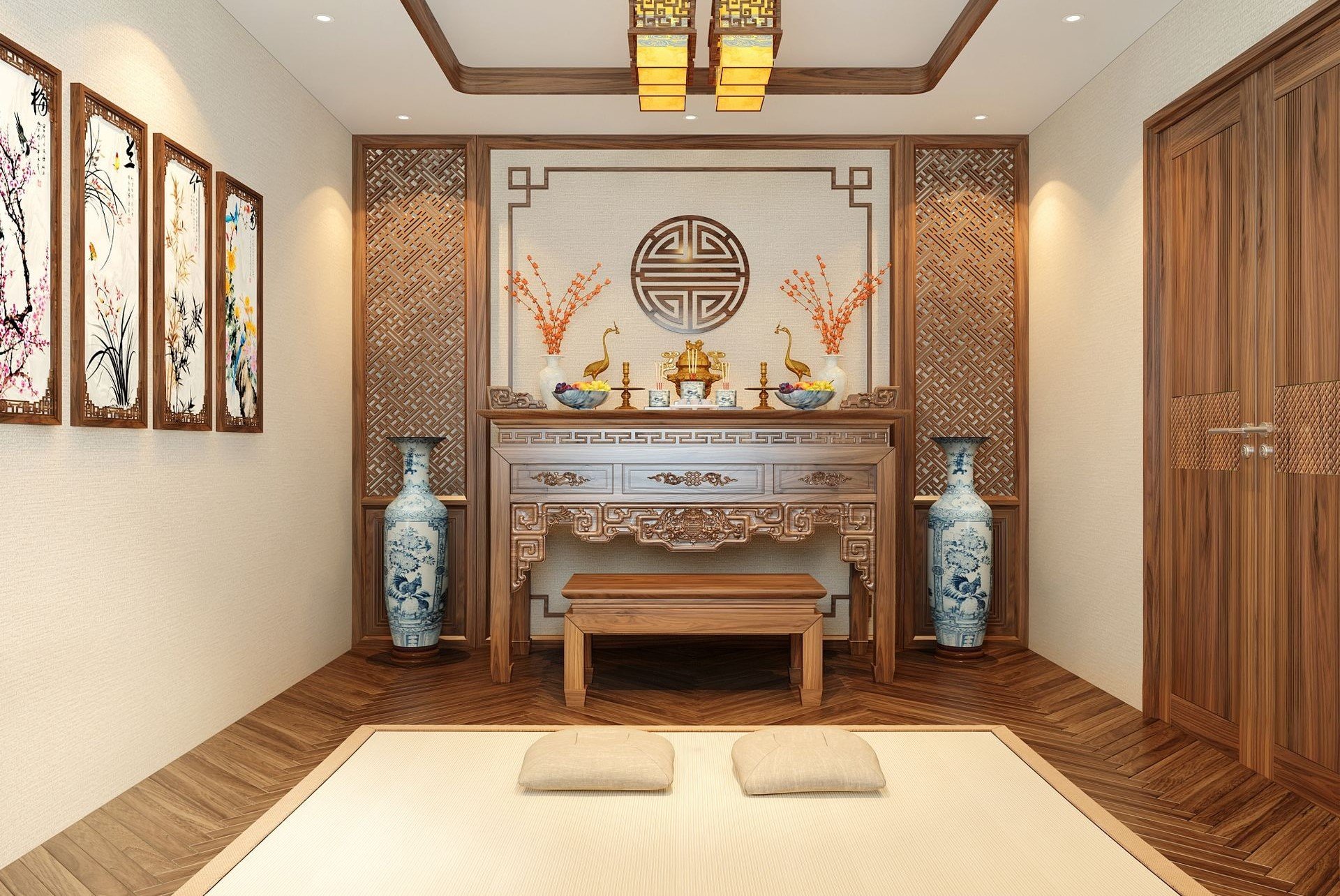 Gợi ý hướng đặt bàn thờ hợp với tuổi Bính Thìn 1976