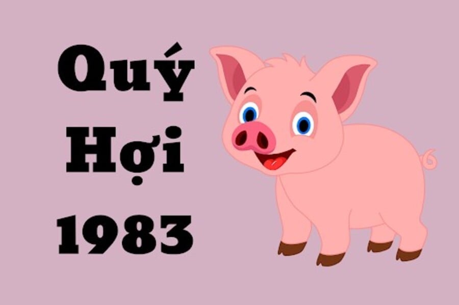 Tuổi Quý Hợi 1983 chịu ảnh hưởng của nhị hợp về tâm thế