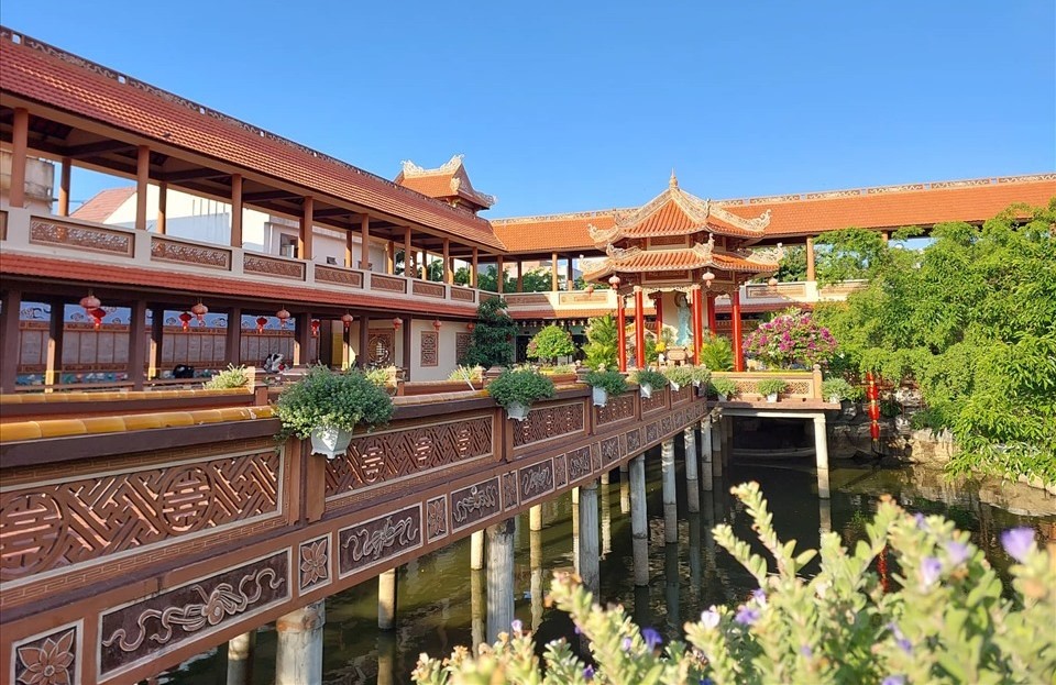 Chùa Nam Sơn được xây dựng từ năm 1962