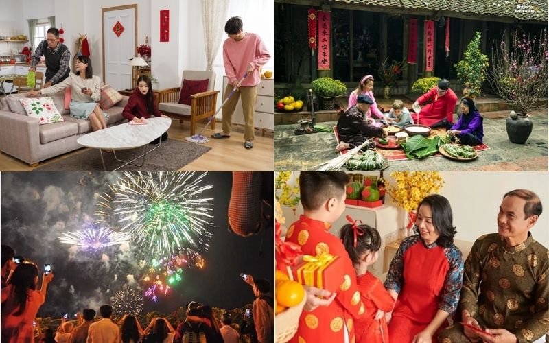 Các hoạt động phổ biến thường diễn ra trong dịp Tết Nguyên Đán