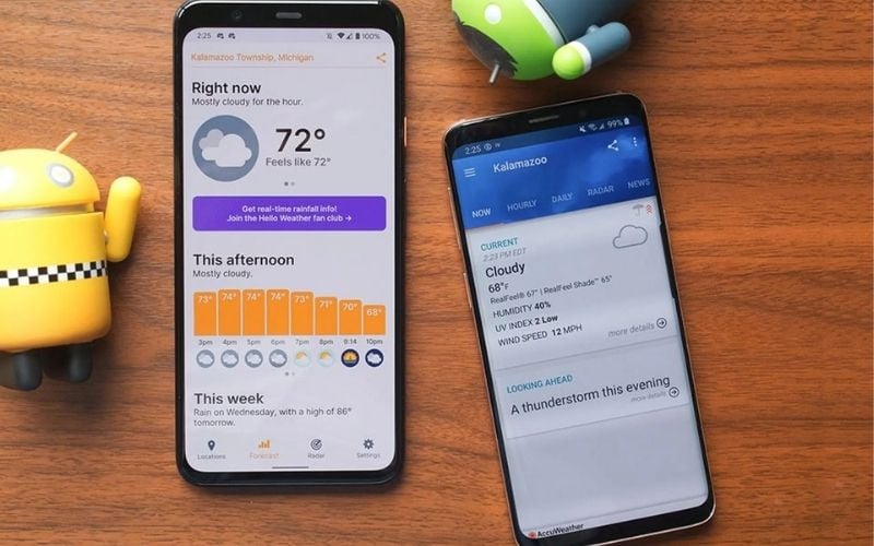 Theo dõi dự báo thời tiết để có thể giúp bạn kịp thời phòng tránh triều cường