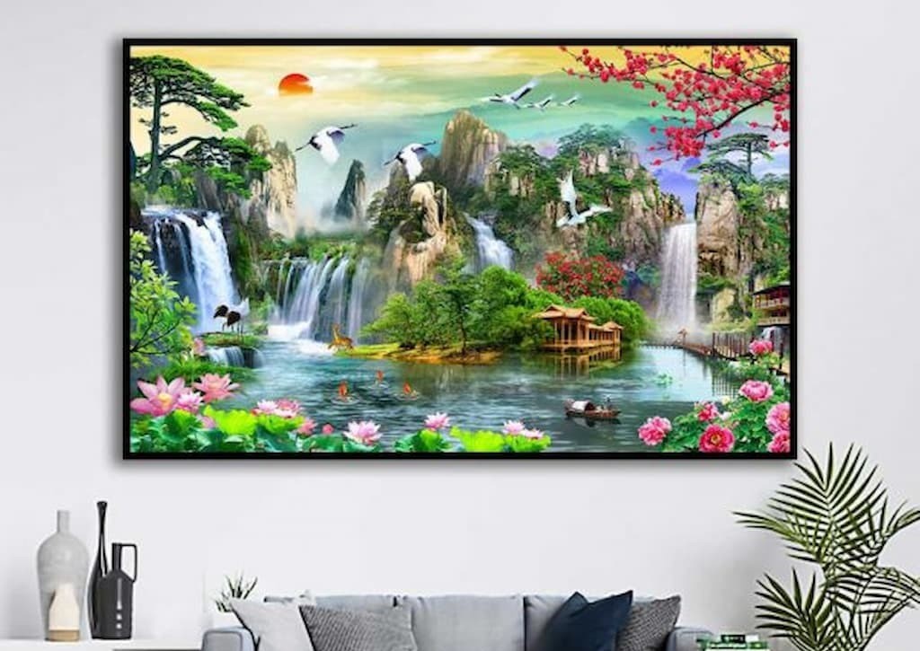 Người tuổi Thìn mệnh Hỏa nên treo tranh hướng Nam hoặc Đông Nam