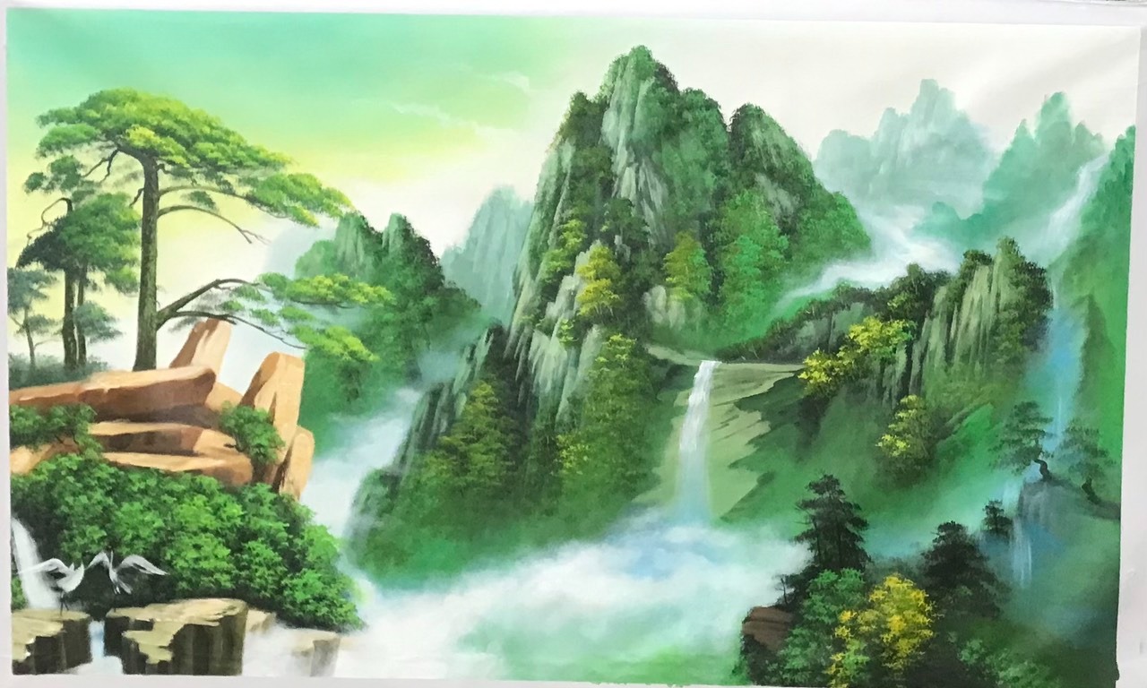 Gợi ý tranh phong thủy hợp tuổi Tỵ năm 2026 cho mệnh Thổ