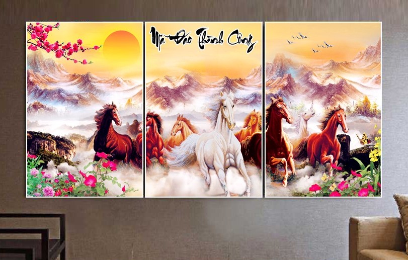 Gợi ý tranh phong thủy cho từng mệnh của tuổi Ngọ