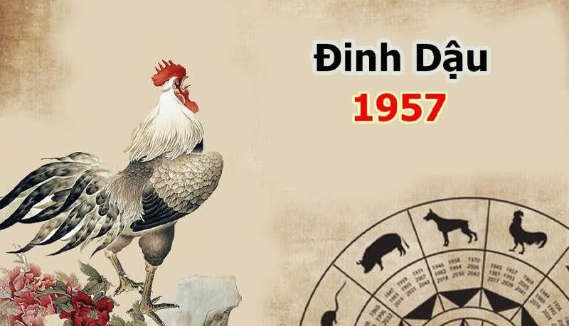 Đinh Dậu 1957 thuộc mệnh Sơn Đầu Hỏa