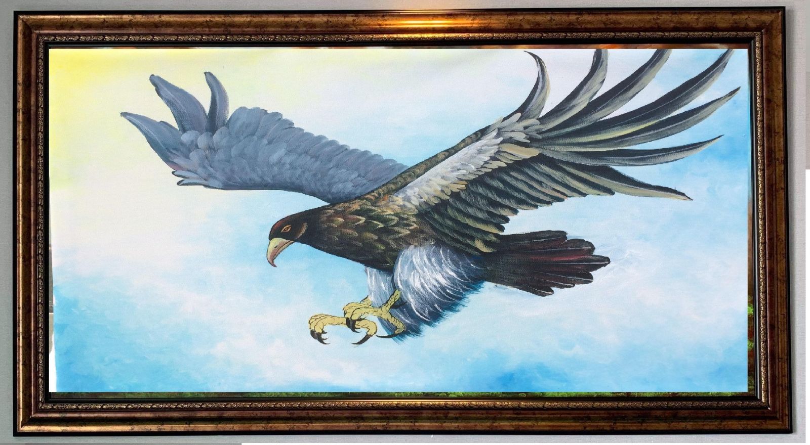 Tranh đại bàng mang đến uy lực, bản lĩnh