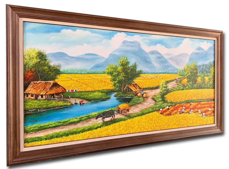 Gợi ý tuổi Kỷ Dậu 1969 hợp treo tranh phong thủy gì năm 2026