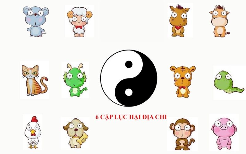 Khác với Lục xung đối nghịch trực diện, Lục hại có ảnh hưởng nhẹ hơn