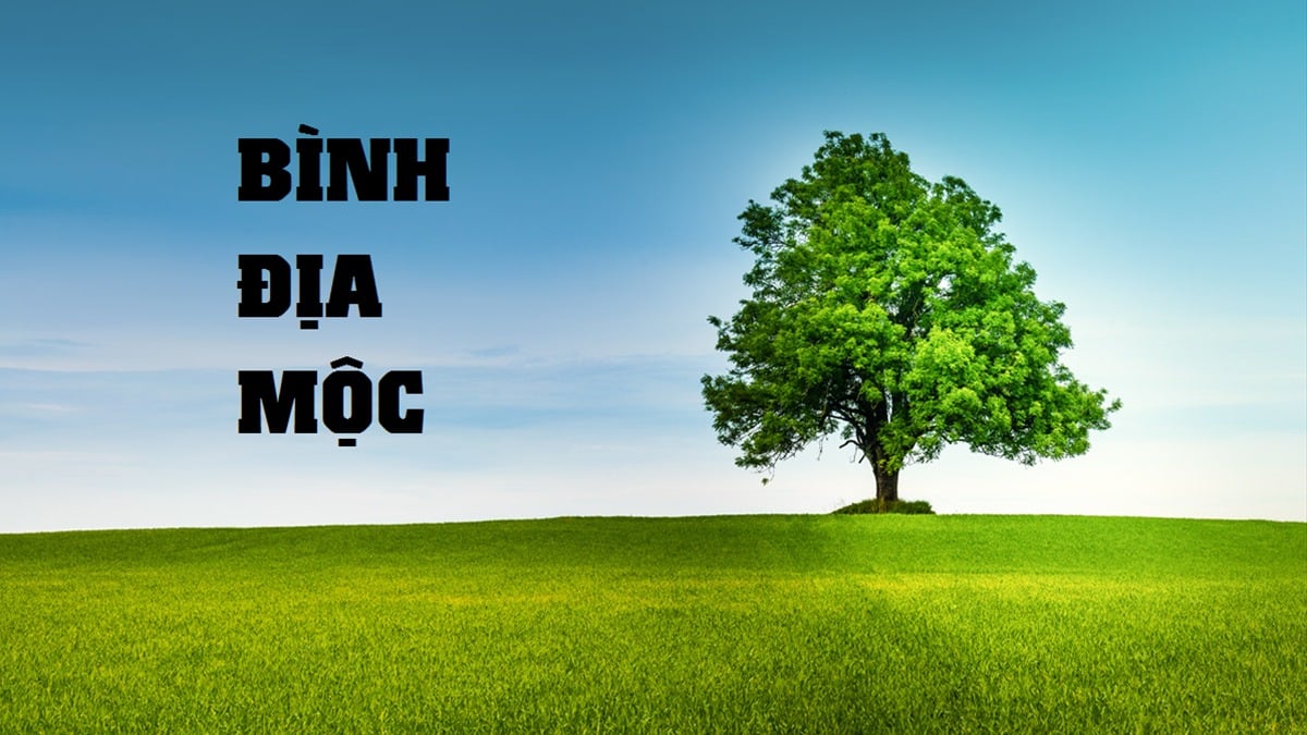 Mậu Tuất 1958 mang mệnh Bình Địa Mộc