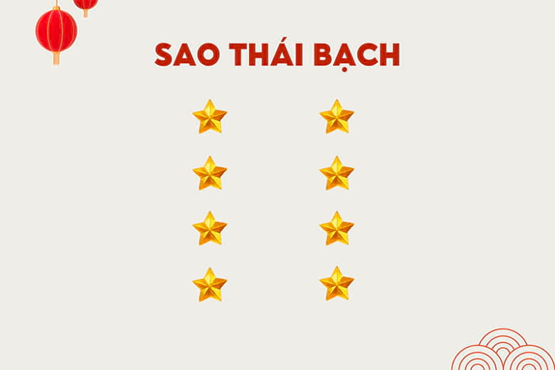 Sao Thái Bạch khắc với mệnh Hỏa của Bính Thân