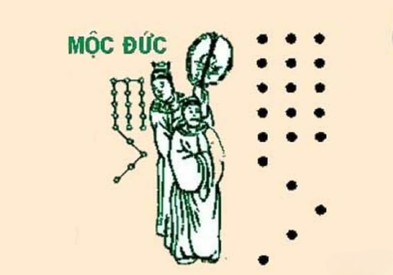 Mộc Đức là một cát tinh mang năng lượng tích cực