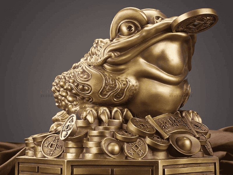 Thiềm Thừ là vật phẩm có tác dụng chiêu tài cho tuổi Nhâm Thìn 1952