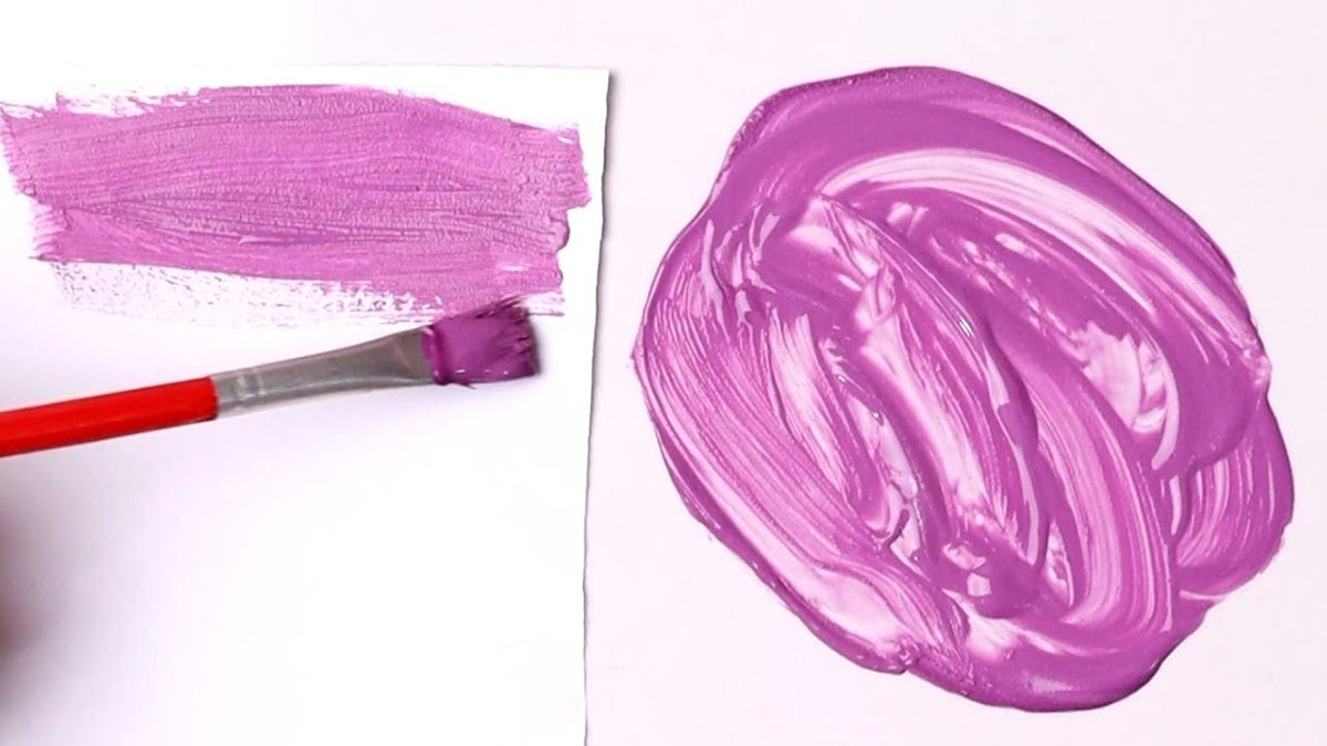 Màu tím đậm chứa năng lượng đối lập giữa Hỏa và Thủy