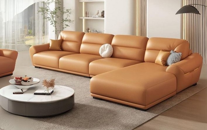 Bạn có thể chọn bàn ghế màu đỏ nhạt, cam hoặc xanh lá để tăng sinh khí