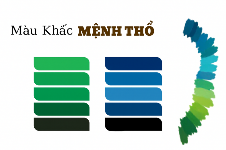 Màu sắc thuộc Mộc và Thuỷ khắc với mệnh Thổ của nữ Mậu Thân 1968