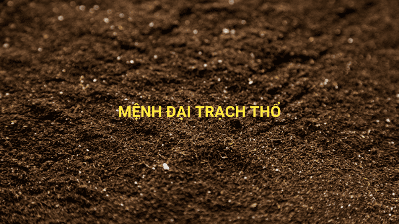 Người Mậu Thân 1968 mang mệnh Đại Trạch Thổ