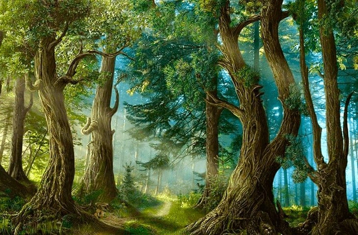 Mộc tượng trưng cho cây cối, sự sinh sôi và phát triển