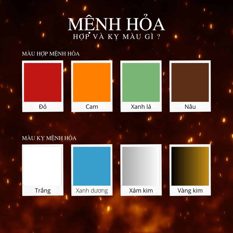 Các màu hợp và kỵ với bản mệnh Kỷ Mùi 1979