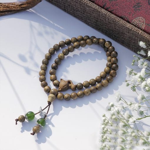 Vòng tay đá thạch anh xanh phù hợp với tuổi Canh Thân 1980