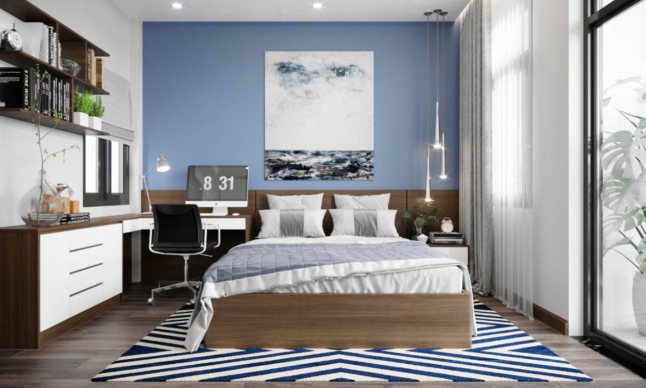 Ưu tiên màu bản mệnh trong thiết kế cho nữ mạng Nhâm Tuất 1982