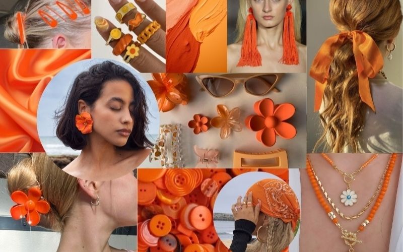 Nữ mạng Bính Tý chỉ nên sử dụng phụ kiện màu cam điểm xuyết