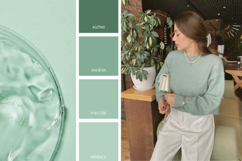 Nữ Đinh Sửu 1997 nên sử dụng màu sắc thuộc Thủy, Kim và Mộc