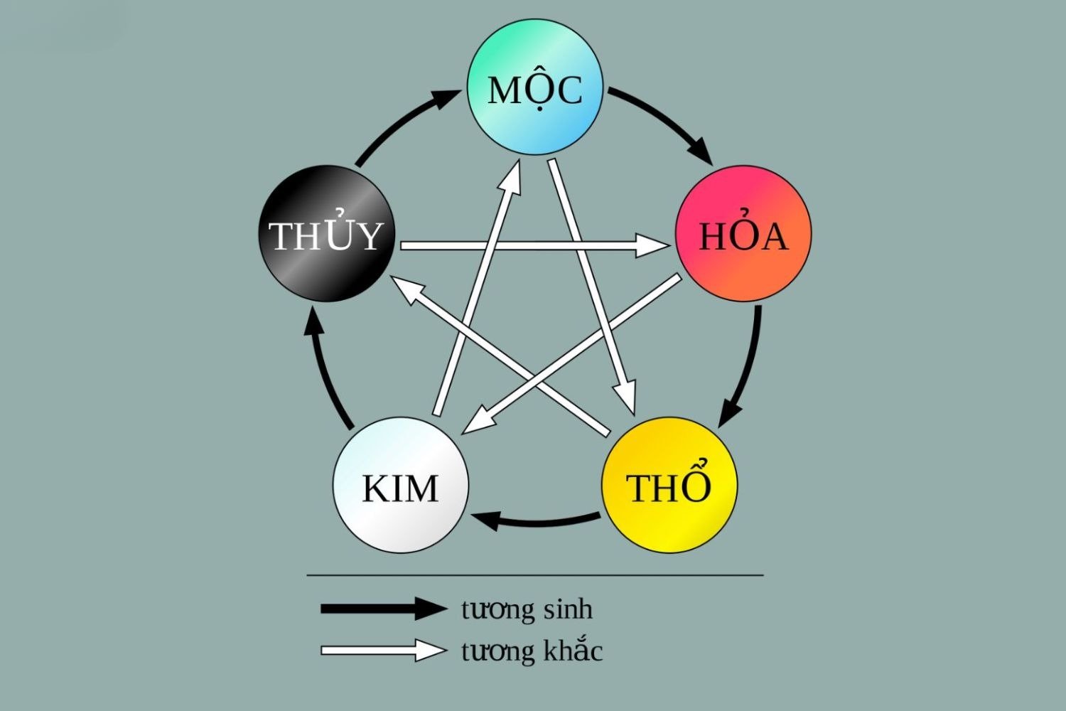 Nam mạng Mậu Dần 1998 nên tránh màu thuộc Thủy, Mộc và Kim