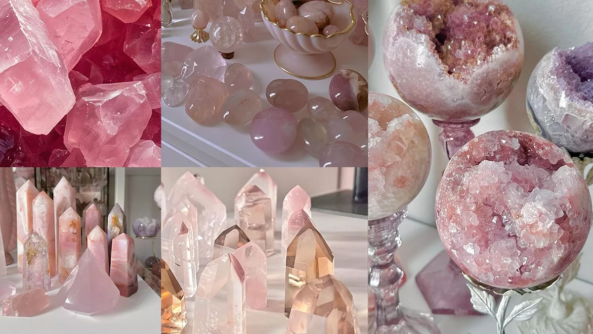 Thạch anh hồng giúp bản mệnh làm giảm năng lượng từ màu khắc